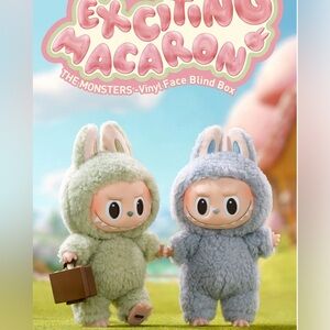 POPMART Labubu The Monsters Green Grape Exciting Macaron Blind Box UNOPENED